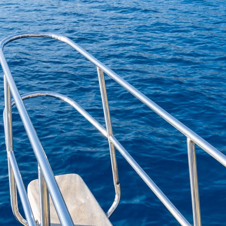 Life on a yacht captured moment